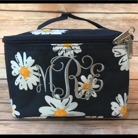 Sunflower Cosmetic Makeup Bag Navy - Picture 3 of 7